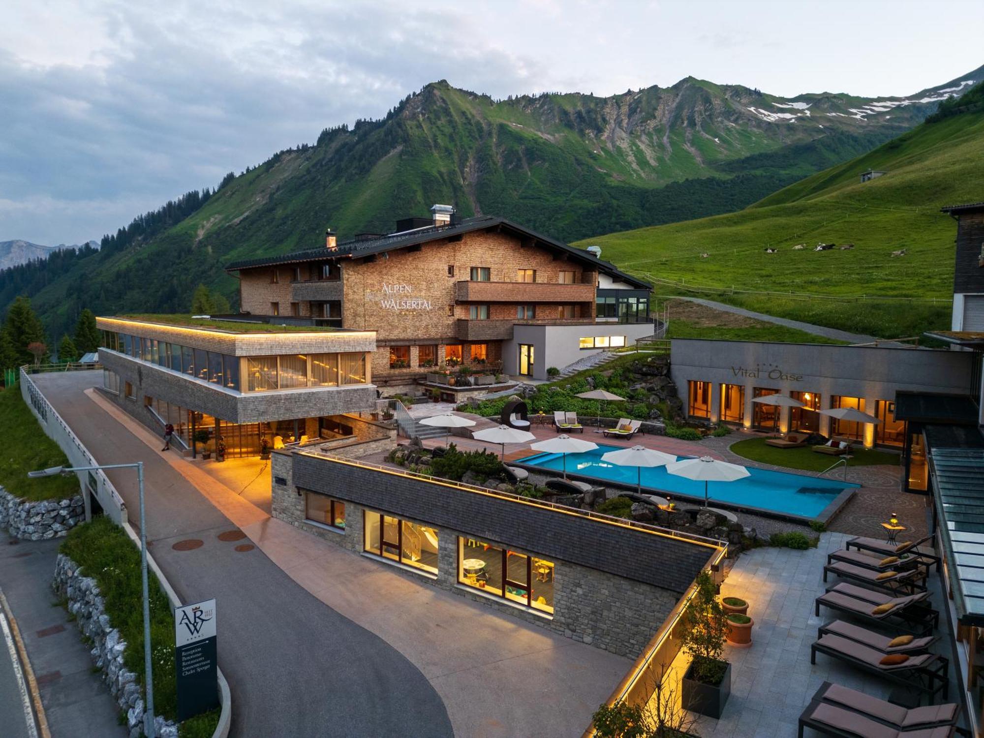Alpenresort Walsertal Damüls Exterior foto