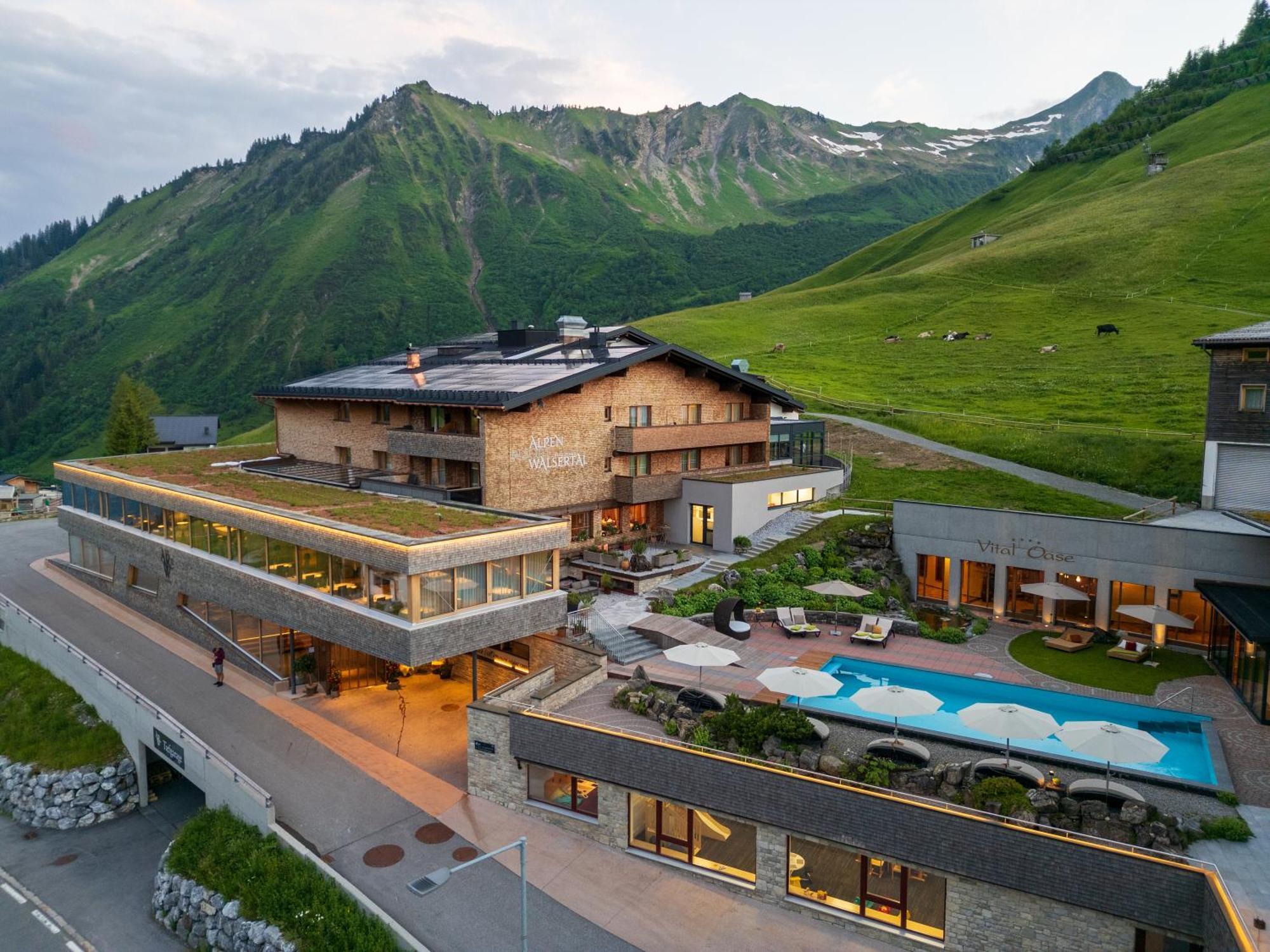 Alpenresort Walsertal Damüls Exterior foto